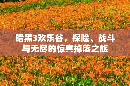 战斗与无尽的惊喜掉落之旅图片