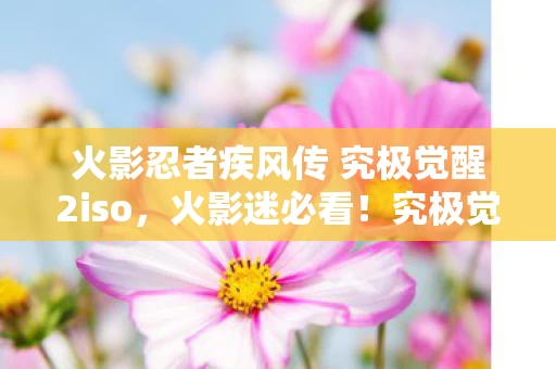 火影忍者疾风传 究极觉醒2iso,火影迷必看!究极觉醒2隐藏10大绝技,你解锁了几个? 火影忍者疾风传 究极觉醒2iso,火影迷必看!究极觉醒2隐藏10大绝技,你解锁了几个?