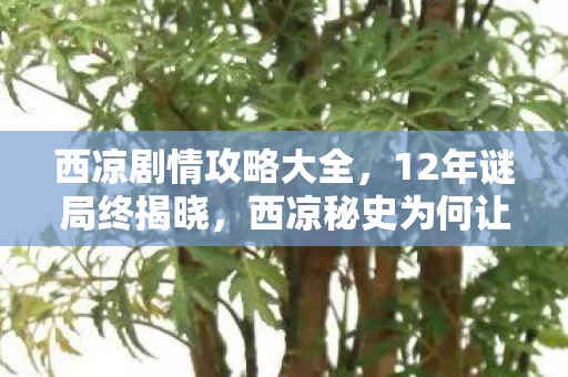 西凉剧情攻略大全，12年谜局终揭晓，西凉秘史为何让百万玩家泪目？