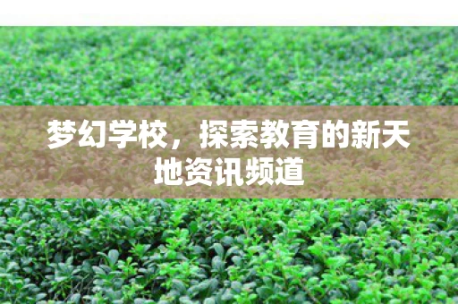探索教育的新天地资讯频道图片