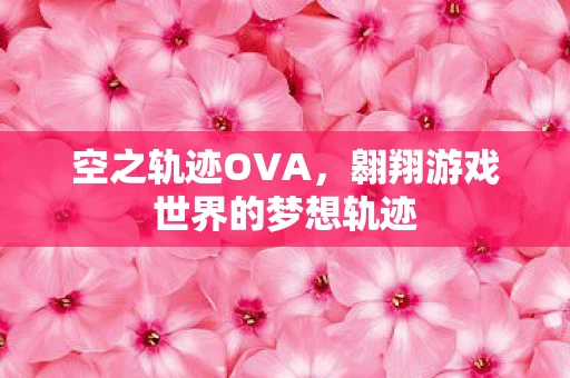 翱翔游戏世界的梦想轨迹图片