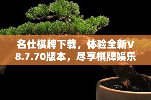 尽享棋牌娱乐的魅力图片