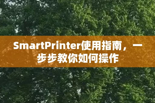 SmartPrinter使用指南图片