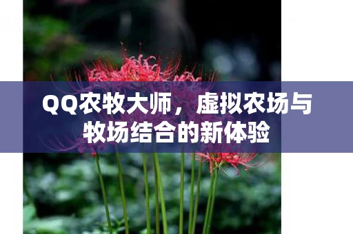 虚拟农场与牧场结合的新体验图片