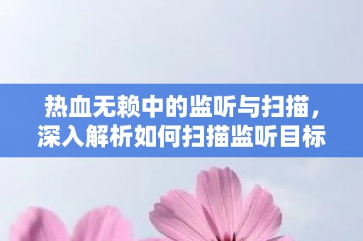 热血无赖中的监听与扫描,深入解析如何扫描监听目标 热血无赖中的监听与扫描,深入解析如何扫描监听目标