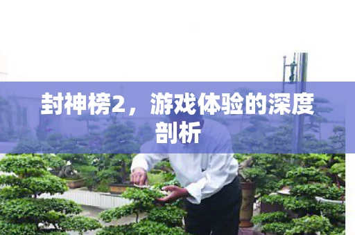 游戏体验的深度剖析图片