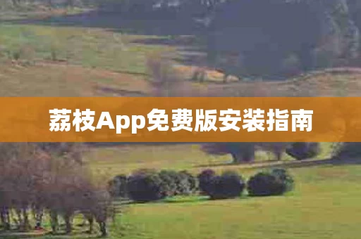 荔枝App免费版安装指南图片