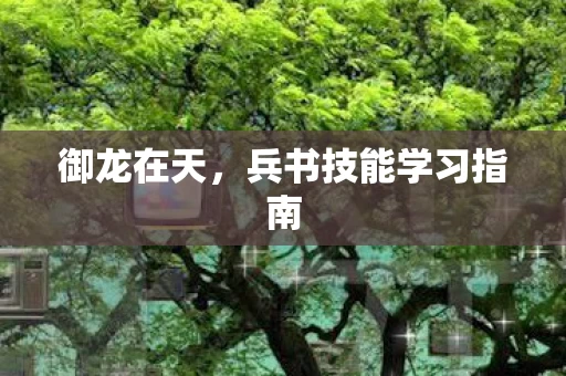 兵书技能学习指南图片
