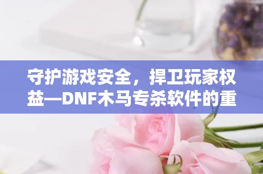 DNF木马专杀软件的重要性图片