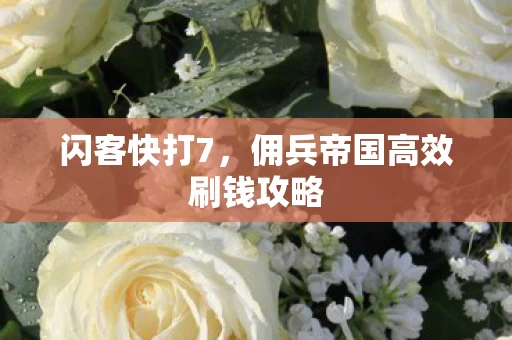 佣兵帝国高效刷钱攻略图片