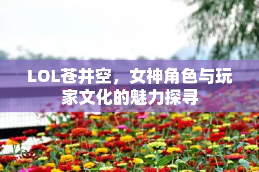 女神角色与玩家文化的魅力探寻图片