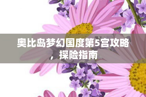 奥比岛梦幻国度第5宫攻略图片