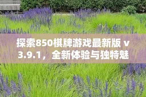 探索850棋牌游戏最新版 v3图片