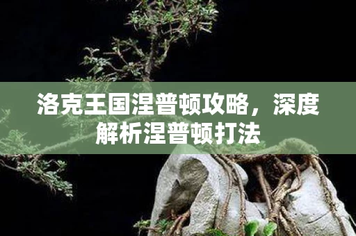 洛克王国涅普顿攻略图片