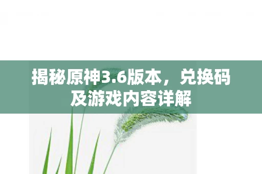 兑换码及游戏内容详解图片