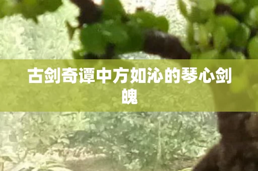 古剑奇谭中方如沁的琴心剑魄图片