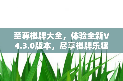 至尊棋牌大全图片