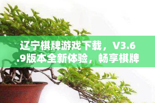 辽宁棋牌游戏下载图片