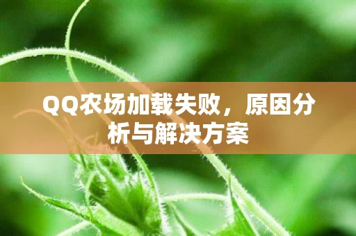 原因分析与解决方案图片