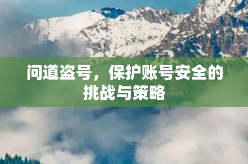 保护账号安全的挑战与策略图片