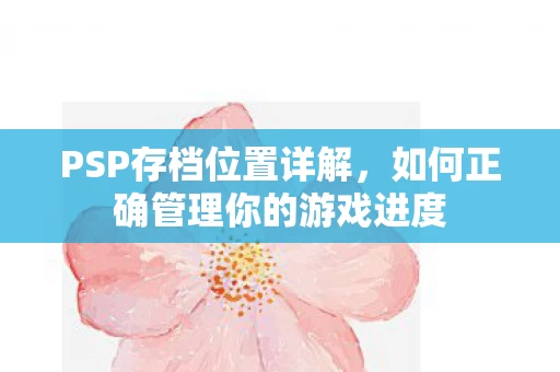 如何正确管理你的游戏进度图片