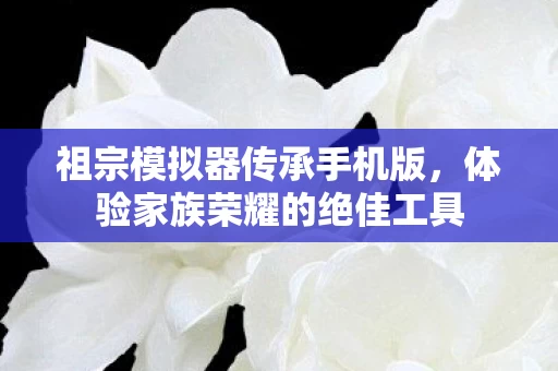 体验家族荣耀的绝佳工具图片