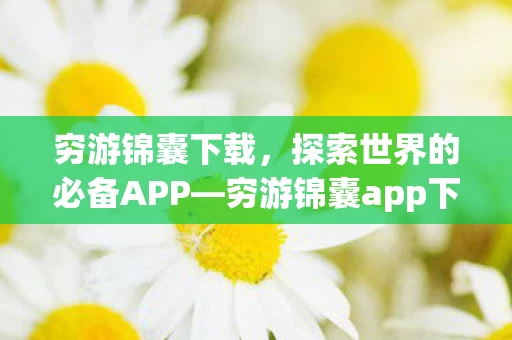 穷游锦囊app下载指南图片