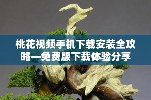 桃花视频手机下载安装全攻略图片