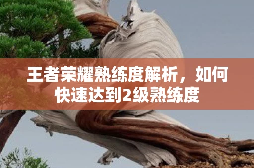 如何快速达到2级熟练度图片