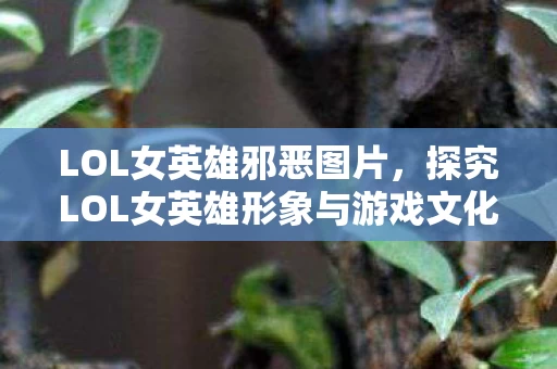 探究LOL女英雄形象与游戏文化资讯图片