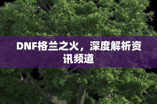 深度解析资讯频道图片