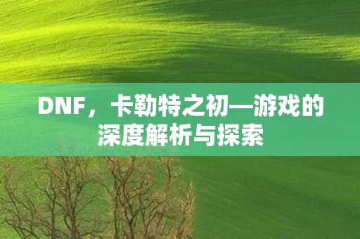 游戏的深度解析与探索图片