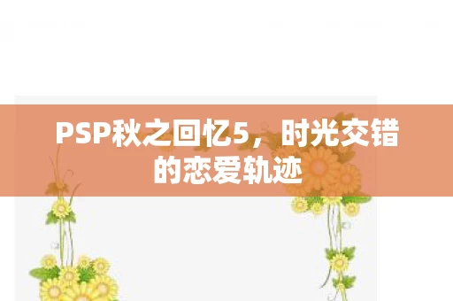 时光交错的恋爱轨迹图片
