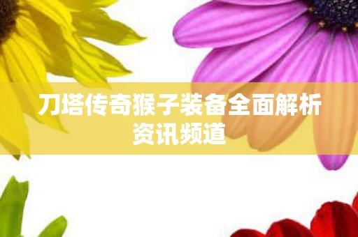 刀塔传奇猴子装备全面解析资讯频道图片