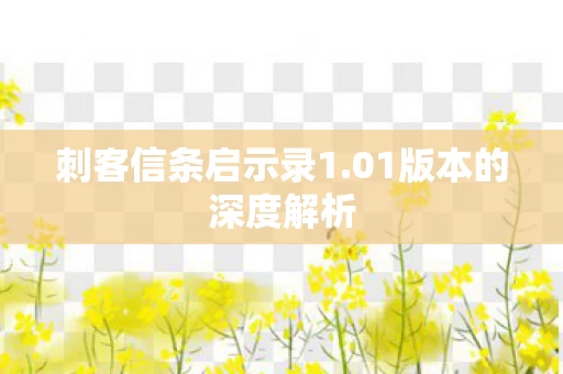 01版本的深度解析图片