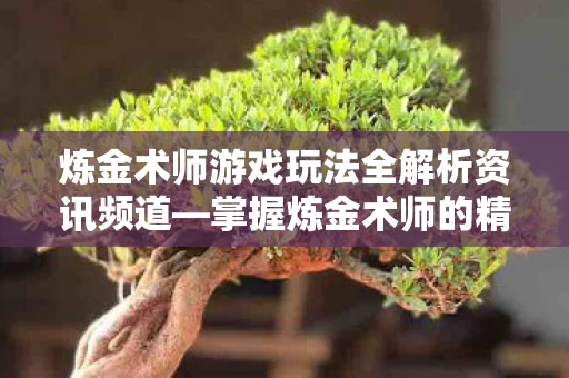 炼金术师游戏玩法全解析资讯频道图片