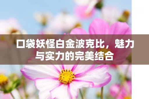 魅力与实力的完美结合图片
