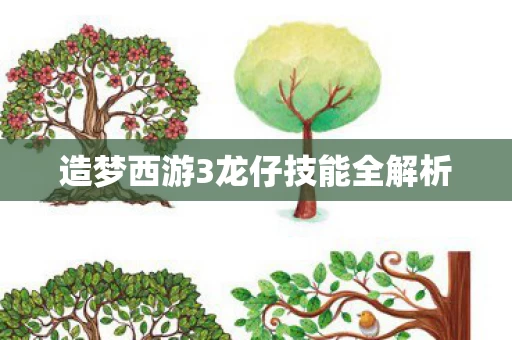 造梦西游3龙仔技能全解析图片