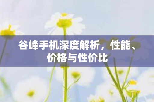谷峰手机深度解析图片