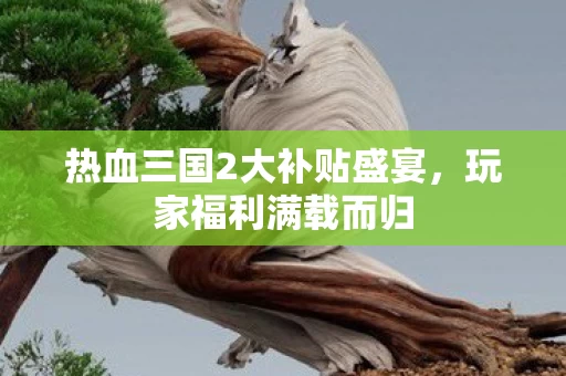 热血三国2大补贴盛宴图片
