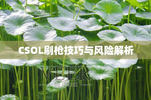 CSOL刷枪技巧与风险解析图片