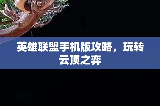 英雄联盟手机版攻略图片