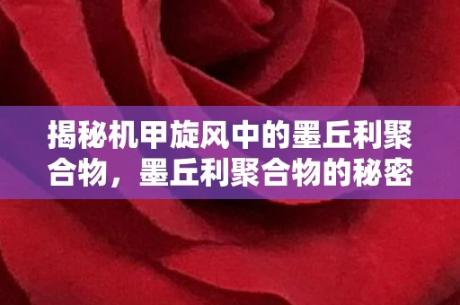 揭秘机甲旋风中的墨丘利聚合物图片