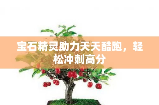 宝石精灵助力天天酷跑图片