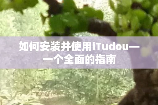 如何安装并使用iTudou图片