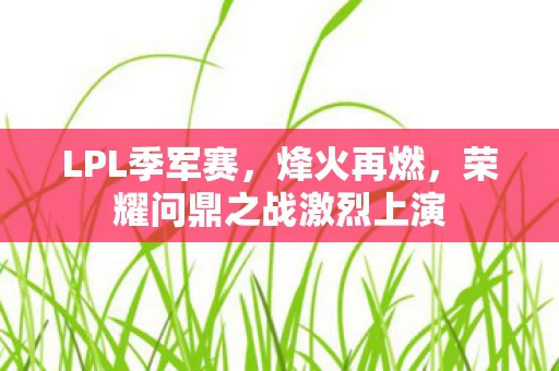 荣耀问鼎之战激烈上演图片