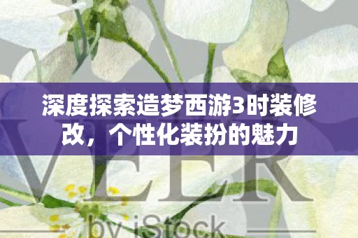 深度探索造梦西游3时装修改图片