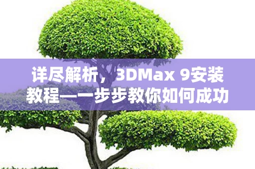 3DMax 9安装教程图片