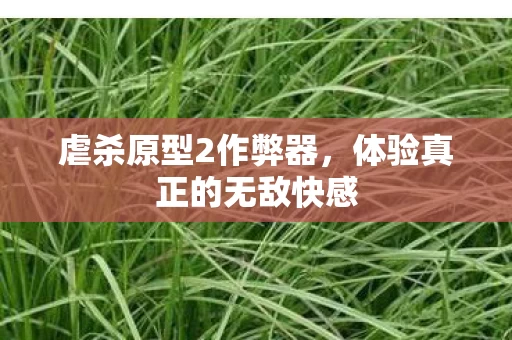 体验真正的无敌快感图片