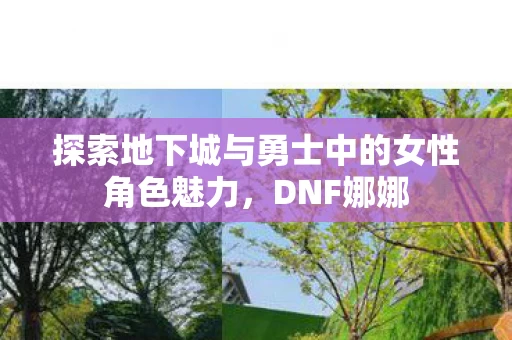 探索地下城与勇士中的女性角色魅力图片